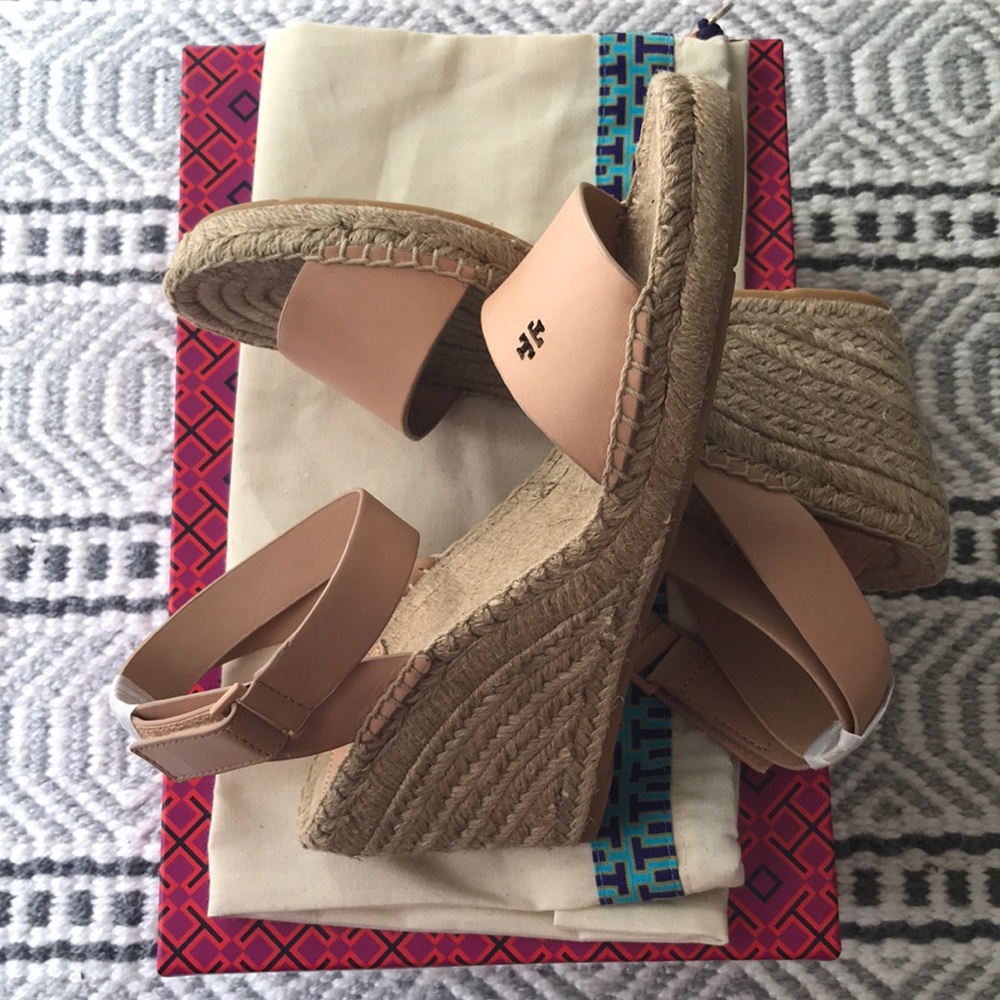 🎉 HP 5/5 🎉Tory Burch Bima 2 Espadrille Sandals - Picture 4 of 8
